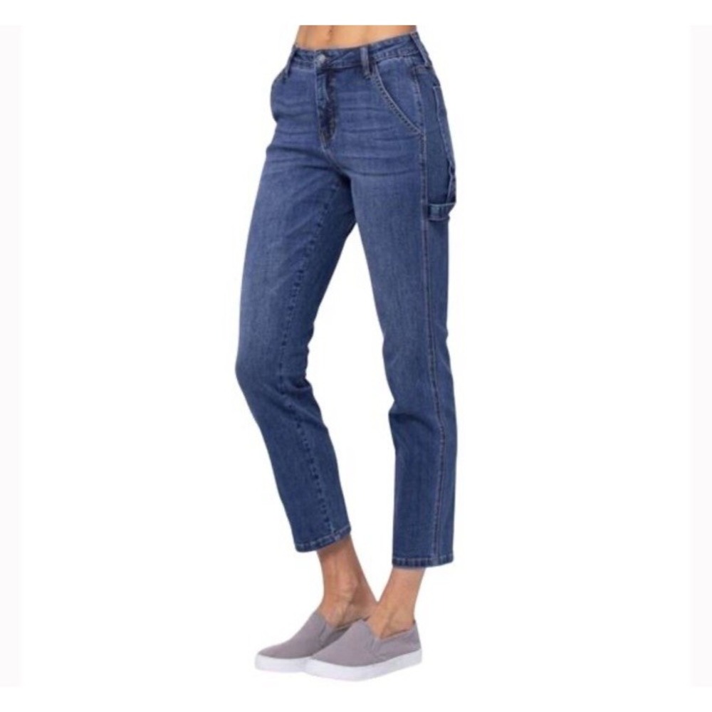 Judy Blue Women's Carpenter Slim Fit Jean Size‎ 3/26 JB88302 Stretch High Rise